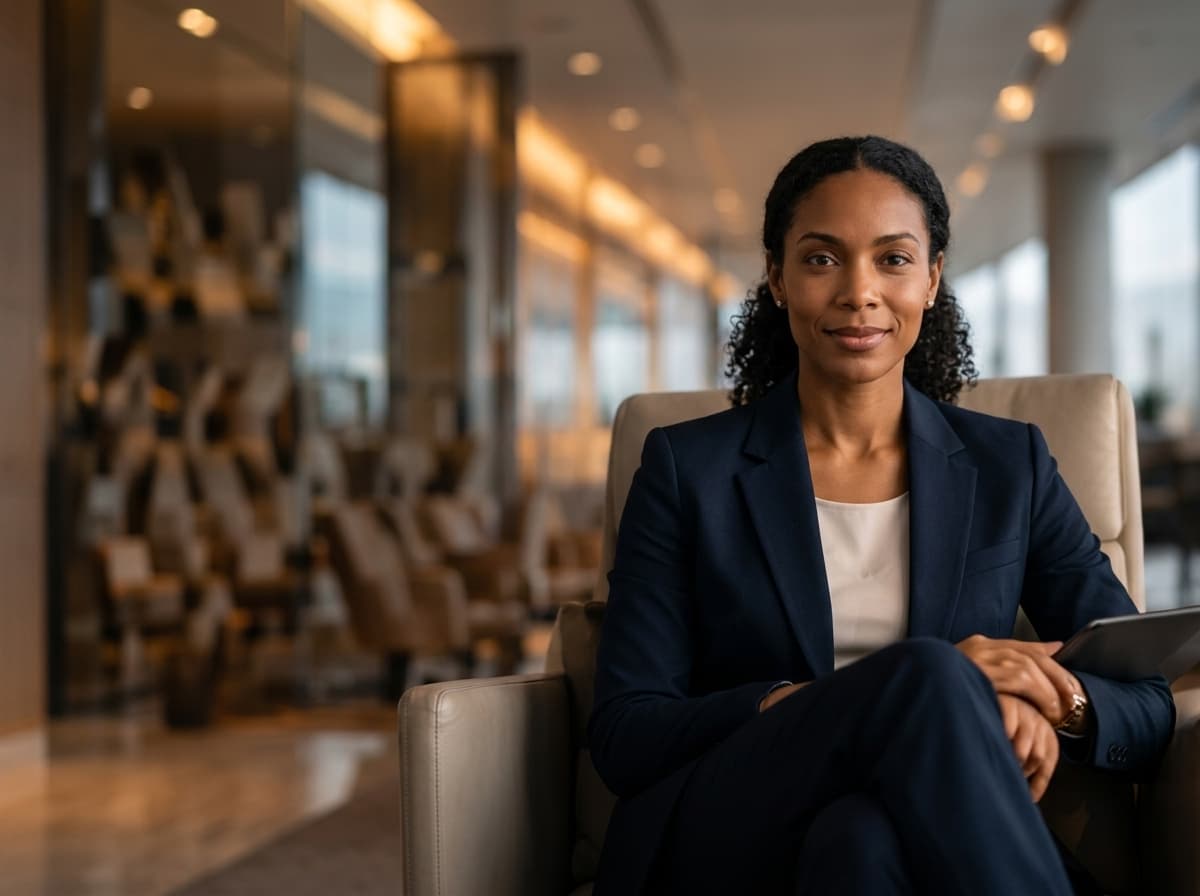 African corporate traveller